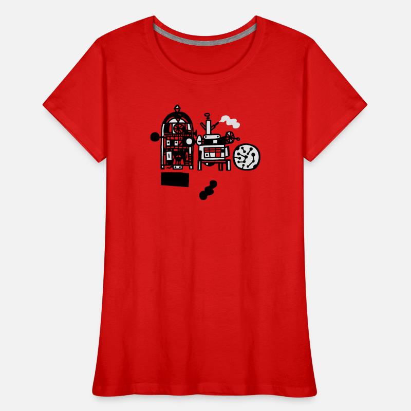 Techno Women's Premium Organic T-Shirt