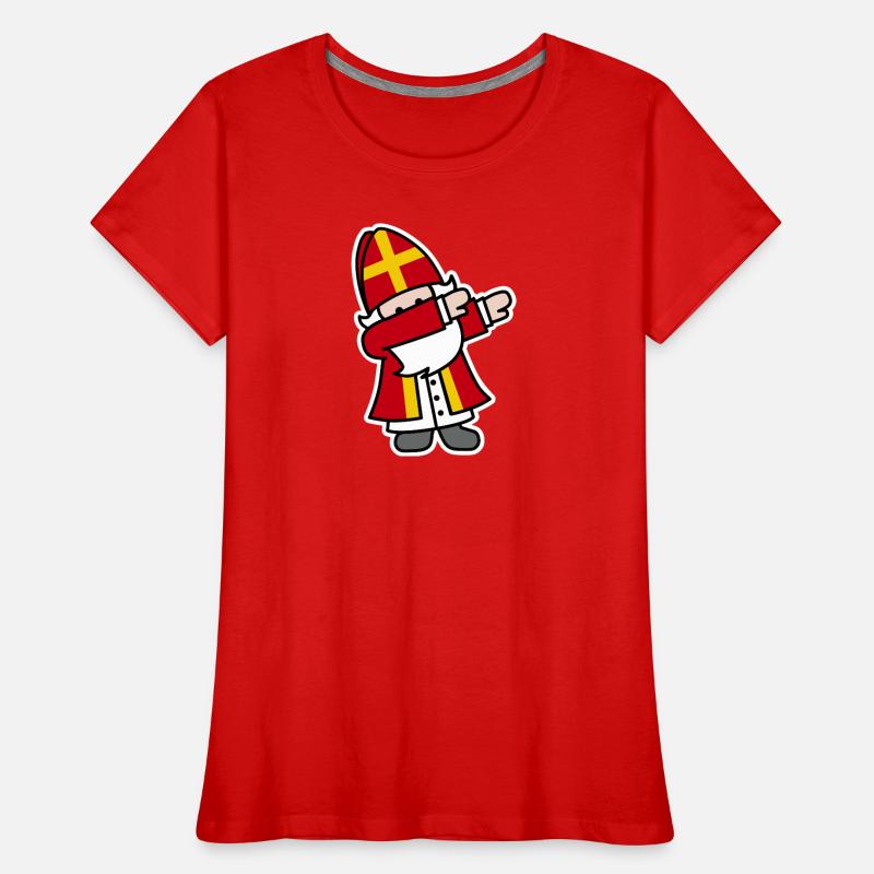 Sinterklaas Saint / Nicholas Dab Dabbing Women's Premium Organic T-Shirt