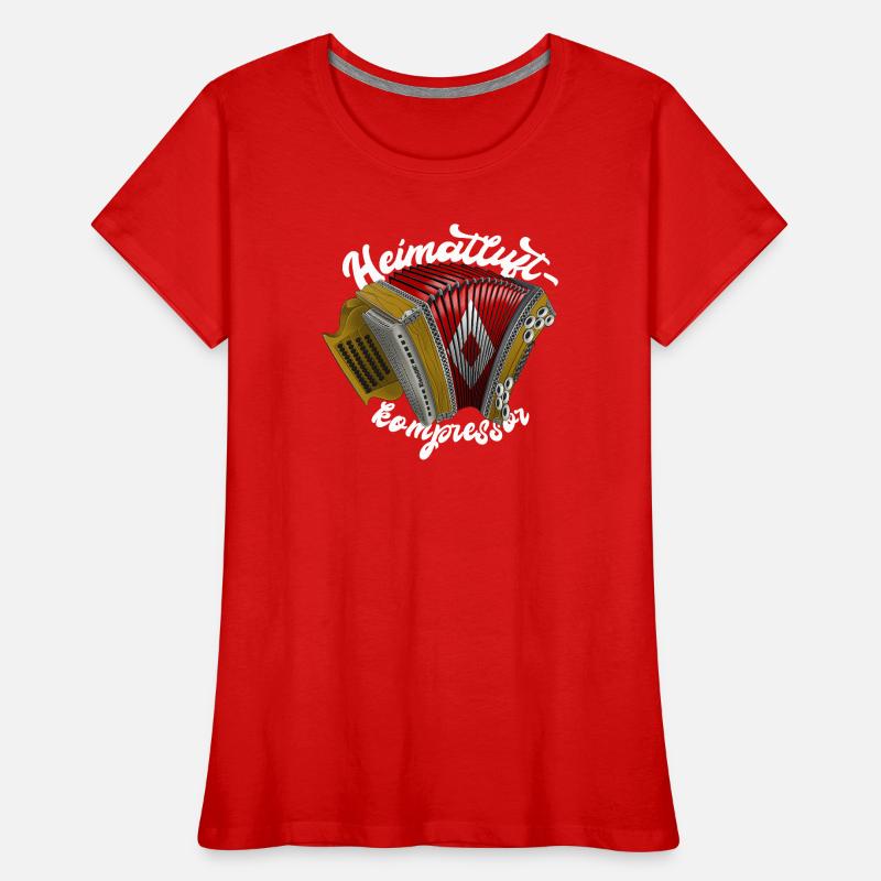 Heimatluftkompressor // hell | ZiachON! Frauen Premium Bio T-Shirt