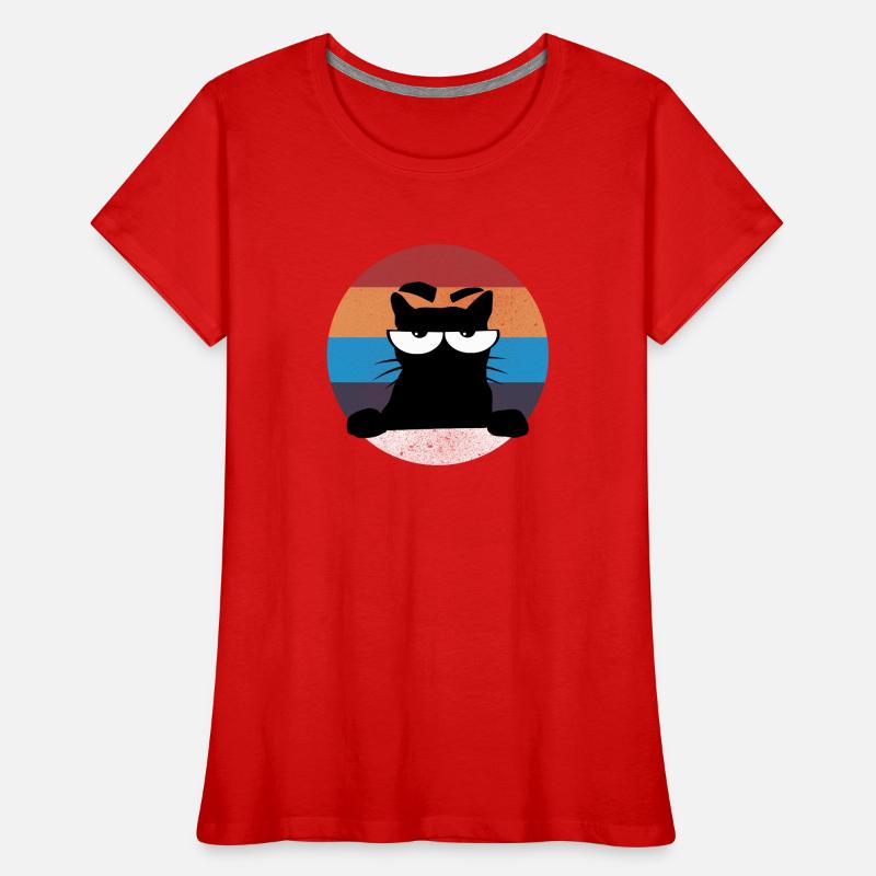 Grumpy Katze Frauen Premium Bio T-Shirt