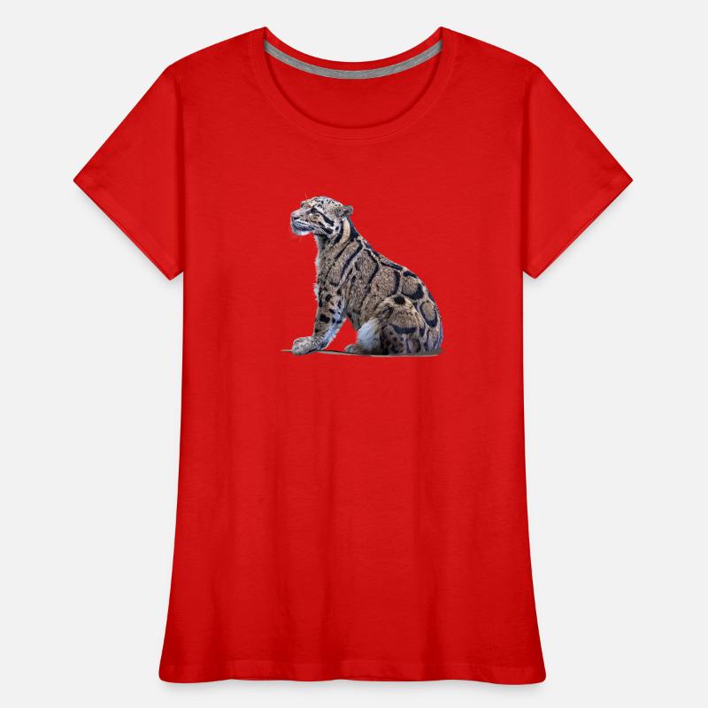 Clouded leopard Women's Premium Organic T-Shirt