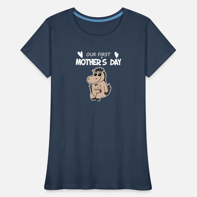 Muttertag - erster Muttertag Geschenk Frauen Premium Bio T-Shirt