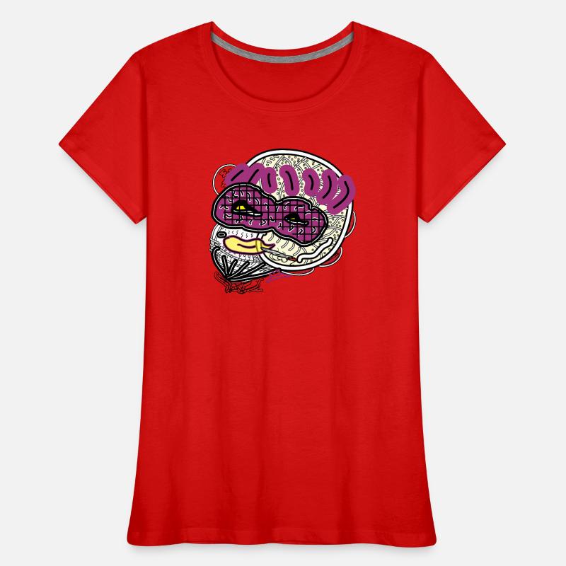 Comic-Mann Frauen Premium Bio T-Shirt