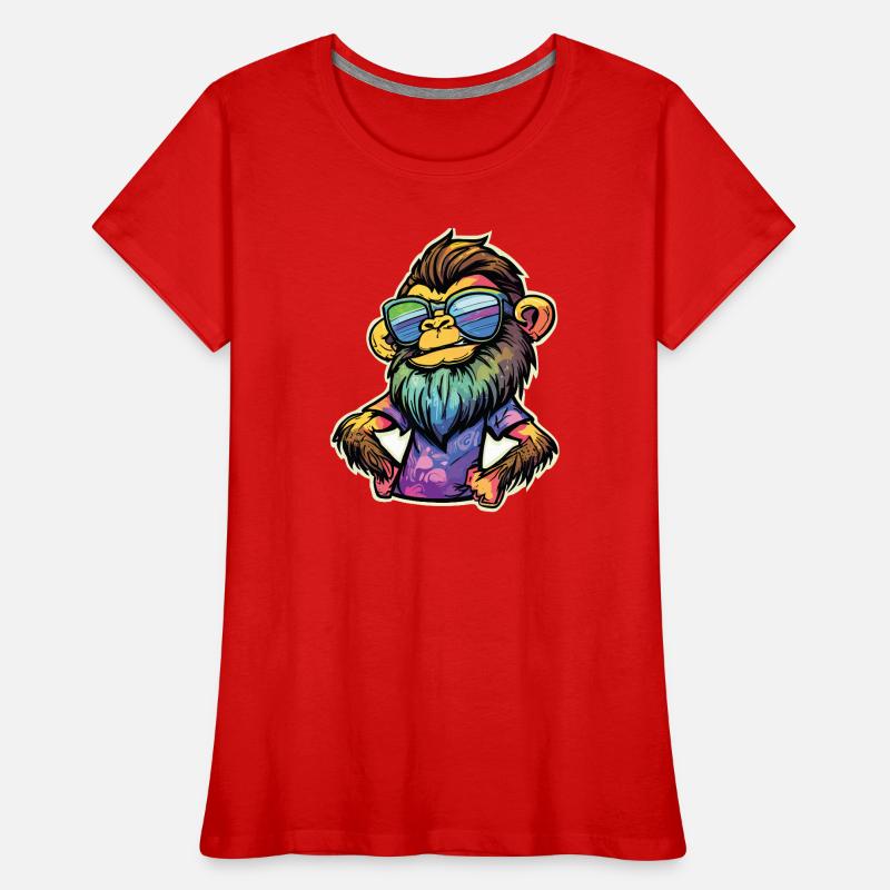 Funky Monkey Women's Premium Organic T-Shirt
