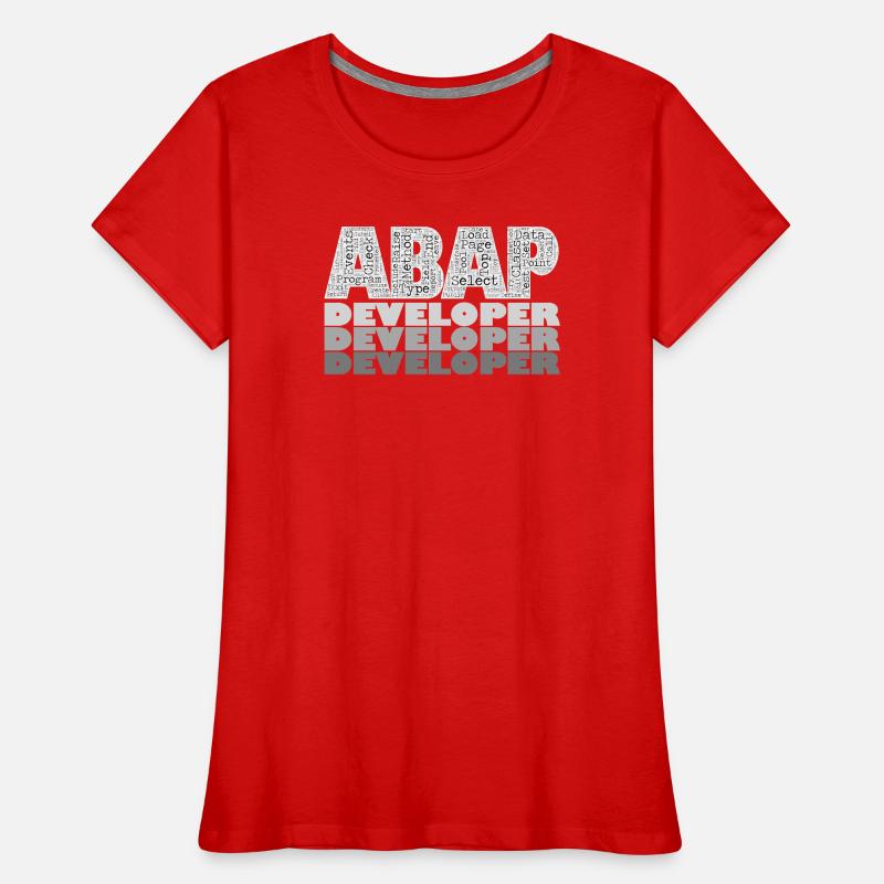 ABAP Developer Frauen Premium Bio T-Shirt
