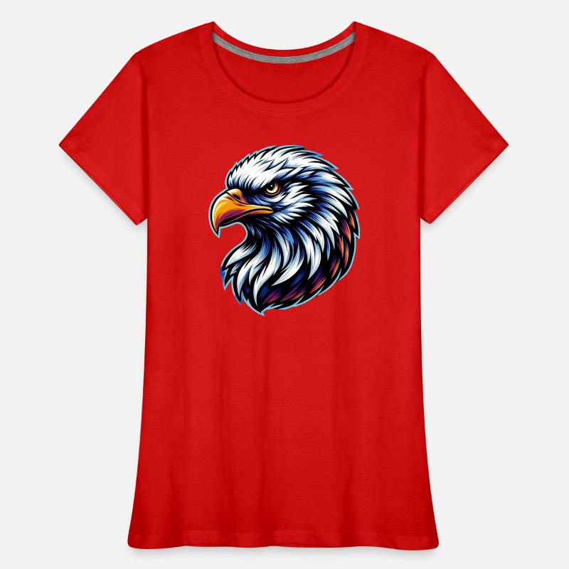 Bald Eagle Women's Premium Organic T-Shirt