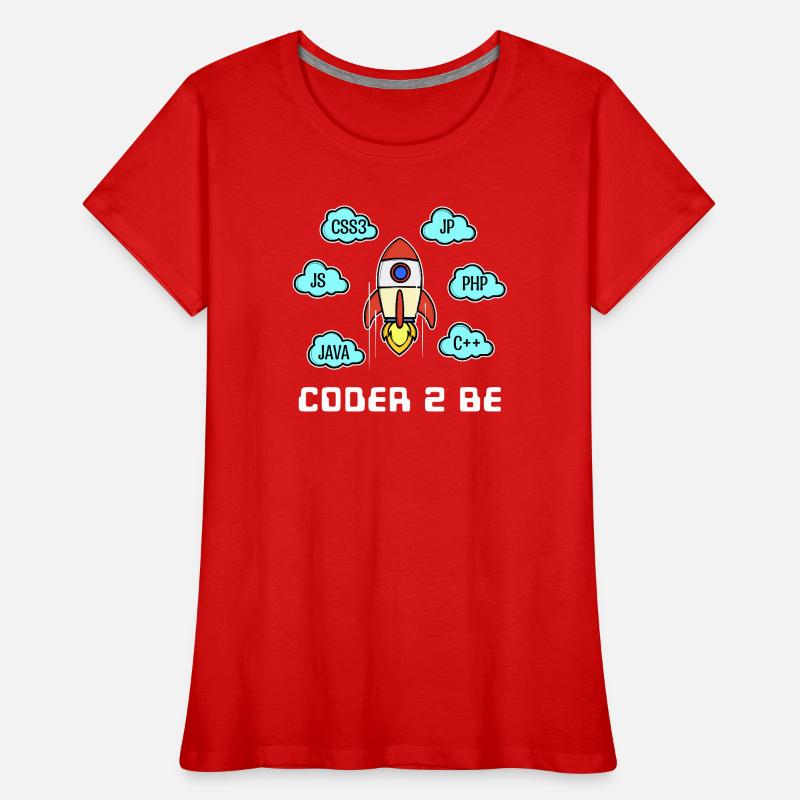 Developer Statement Css Php Java C++ Programmer Women's Premium Organic T-Shirt