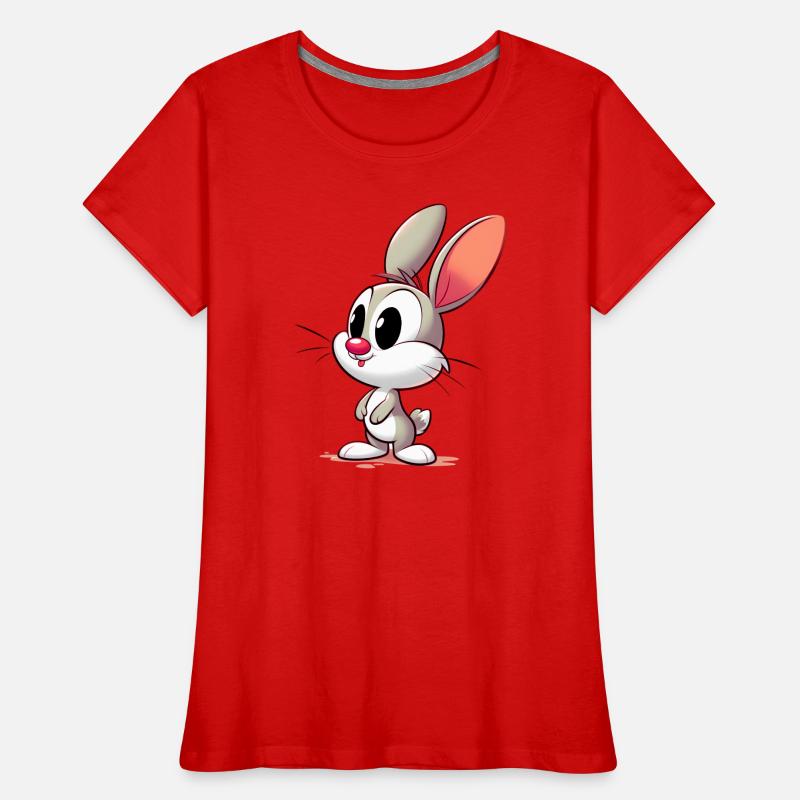 Rabbit Women's Premium Organic T-Shirt