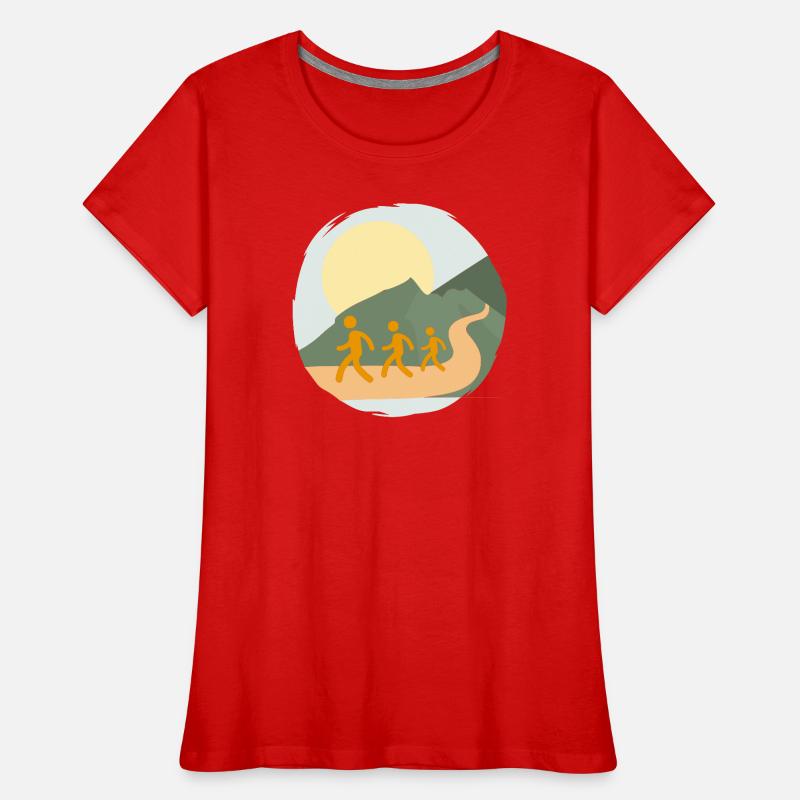 Continuez à marcher T-shirt bio Premium Femme