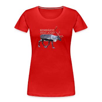 Chemische Abfälle - Frauen Premium Bio T-Shirt - Rot - Vorne - Mia (176cm)