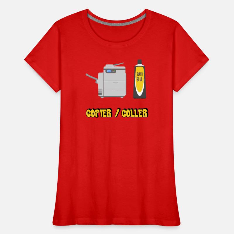Copy and paste Women's Premium Organic T-Shirt
