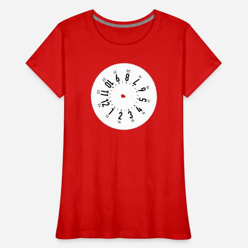Fahrtenschreiber 24/7 Frauen Premium Bio T-Shirt