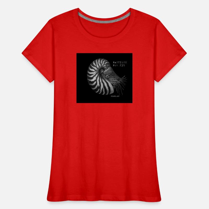 Perlboot - Nautilus Frauen Premium Bio T-Shirt
