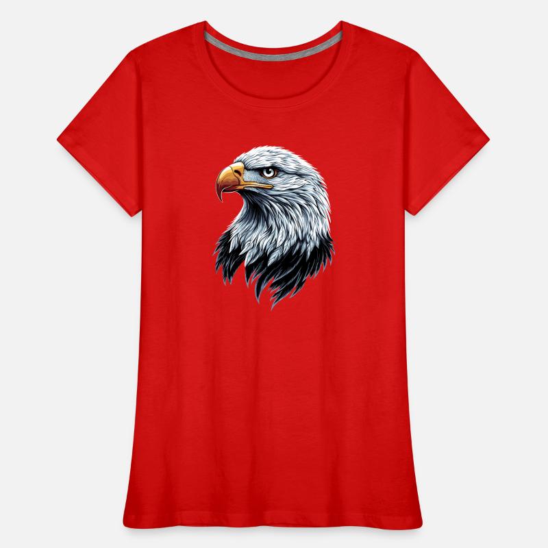 Eagle Bald Eagle Golden Eagle White-tailed Eagle Women's Premium Organic T-Shirt