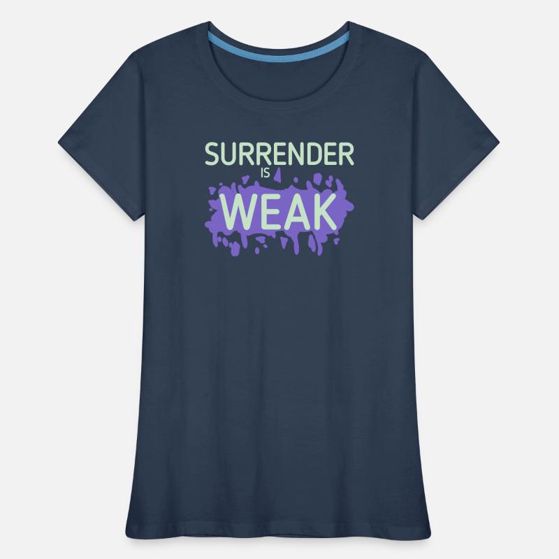 Devotion is weak splash Women's Premium Organic T-Shirt
