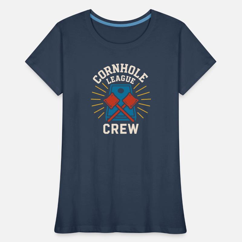 Cornhole Refere Official Referee Women's Premium Organic T-Shirt