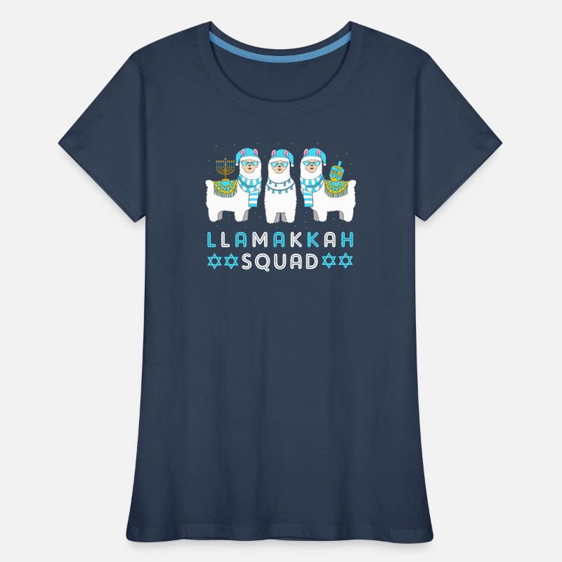 Hanoukka Hanoukka Hanoukka T-shirt bio Premium Femme