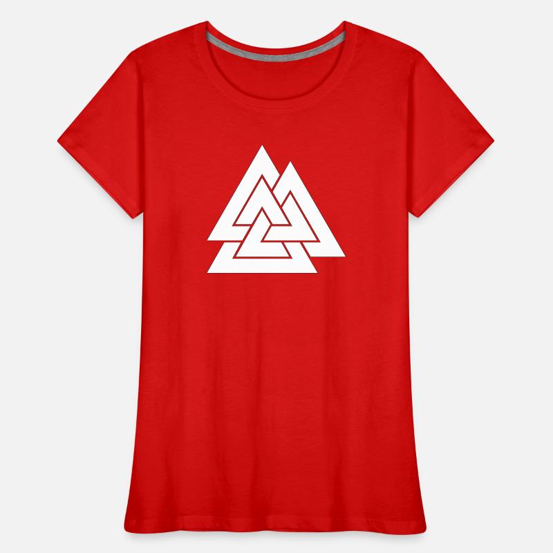 Geometric triangular nesting Women's Premium Organic T-Shirt
