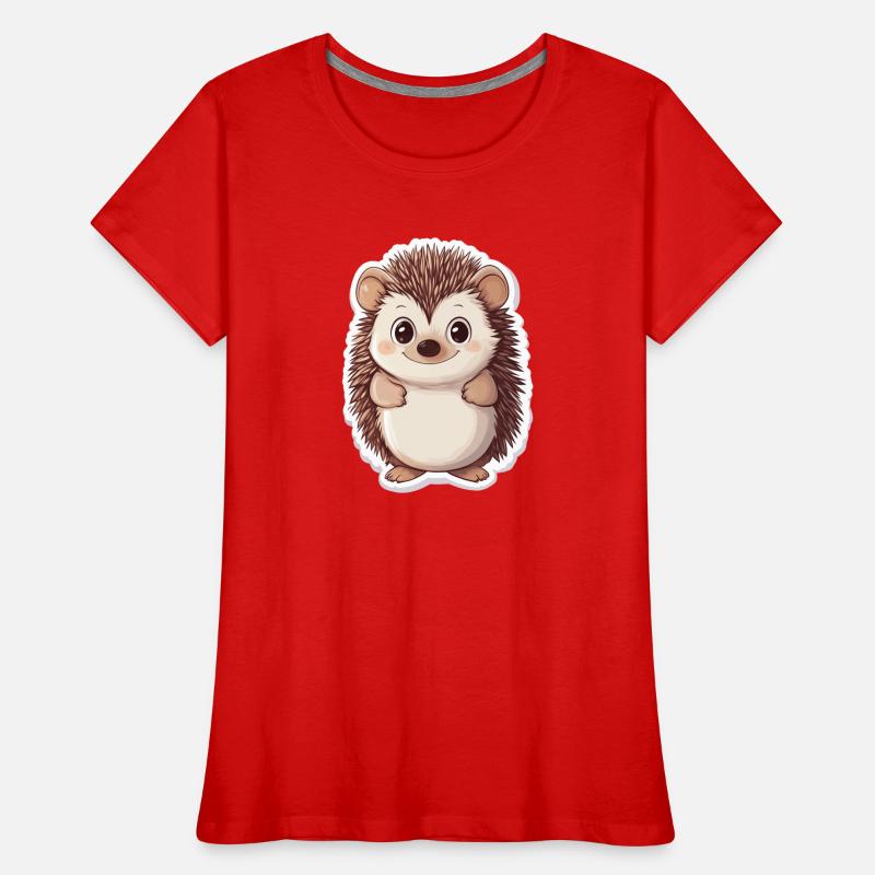 Igel Frauen Premium Bio T-Shirt
