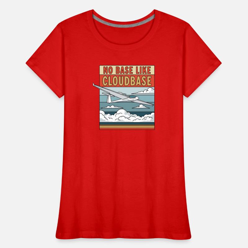 Pas de base comme Cloudbase T-shirt bio Premium Femme