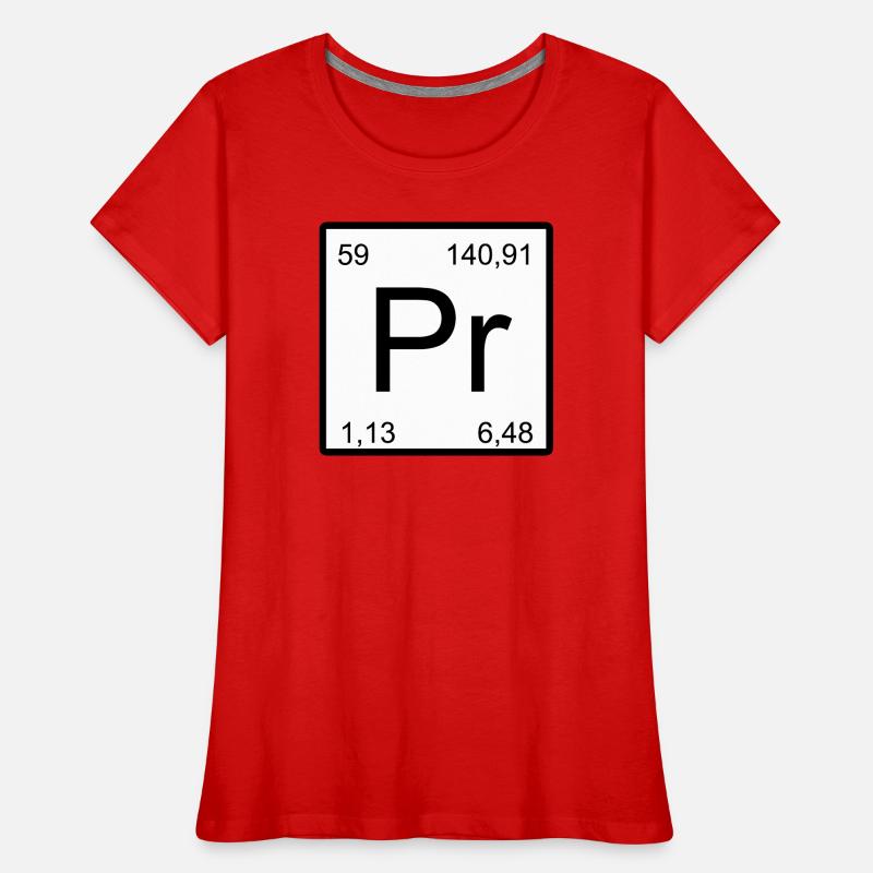 Pr-Element Minimaldesign Frauen Premium Bio T-Shirt