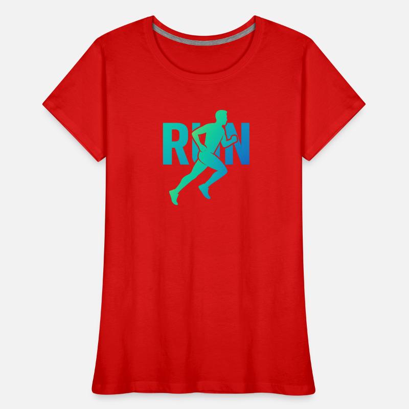Dynamic Runner RUN Women's Premium Organic T-Shirt