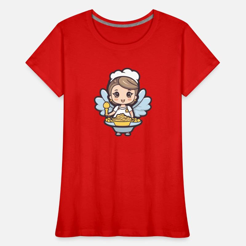 Fee Backen Backfee Kochen Frauen Premium Bio T-Shirt