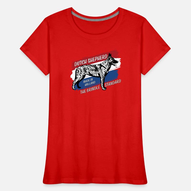 Dutch Shepherd - Dutchie  Women's Premium Organic T-Shirt