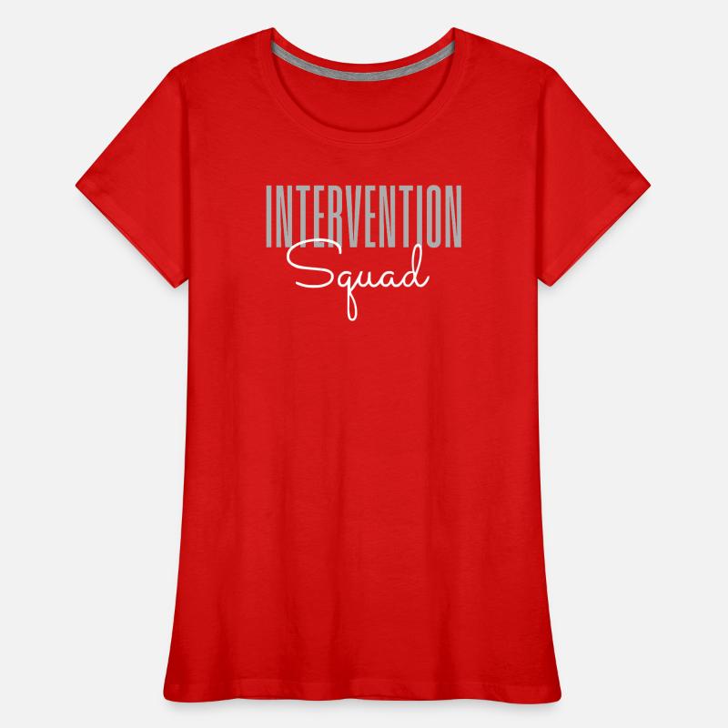 Interventions-Pflegeteam – Krankenhaus-Pflegeteam Gesundheit Frauen Premium Bio T-Shirt
