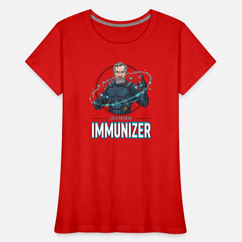 Pasteur-Immunizer-Rüstung Frauen Premium Bio T-Shirt