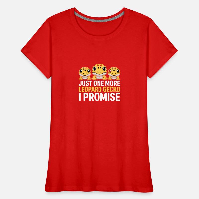 Leopardgecko Trio Versprechen Tee Frauen Premium Bio T-Shirt
