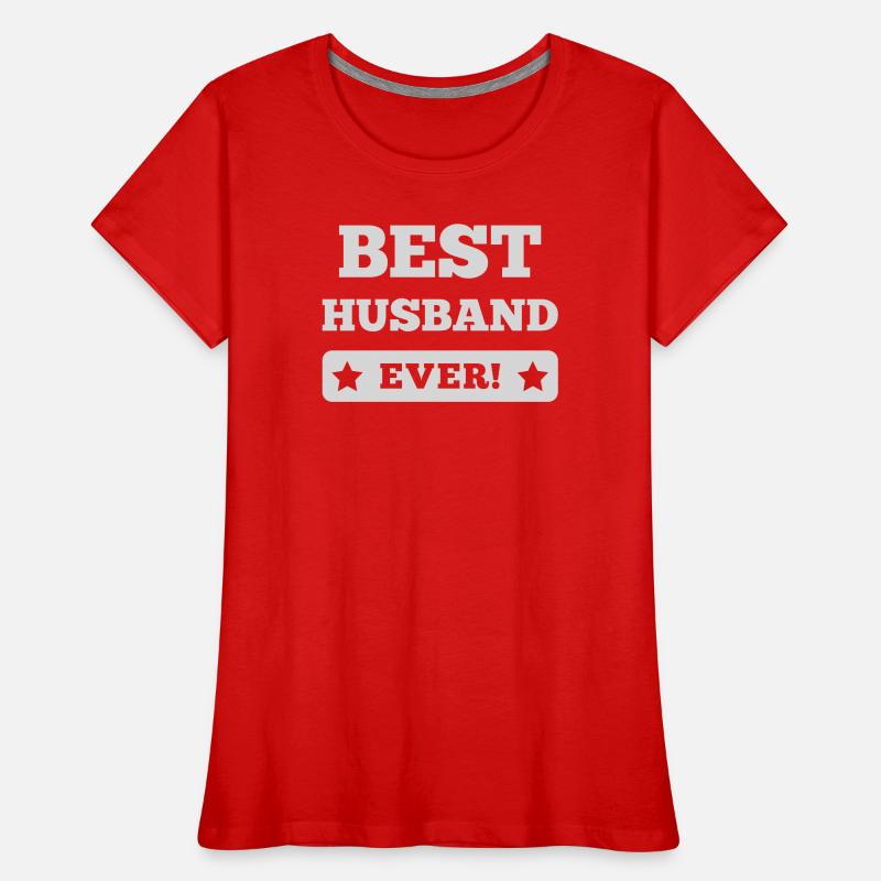 Bester Ehemann aller Zeiten Frauen Premium Bio T-Shirt