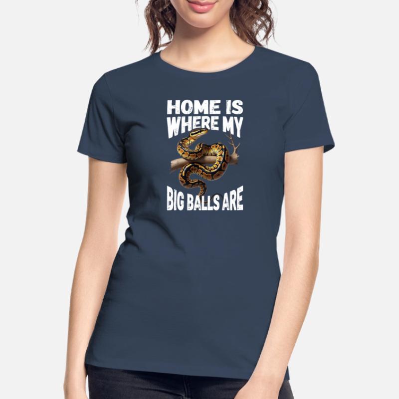 Python roi Serpents Amateurs de terrarium Python T-shirt bio Premium Femme