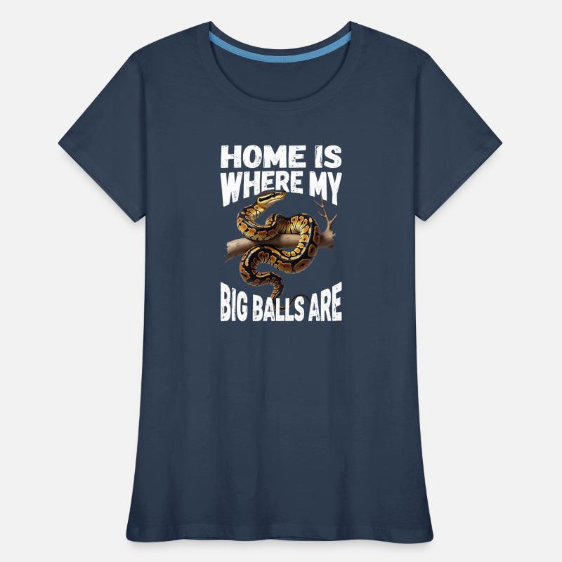 Python roi Serpents Amateurs de terrarium Python T-shirt bio Premium Femme