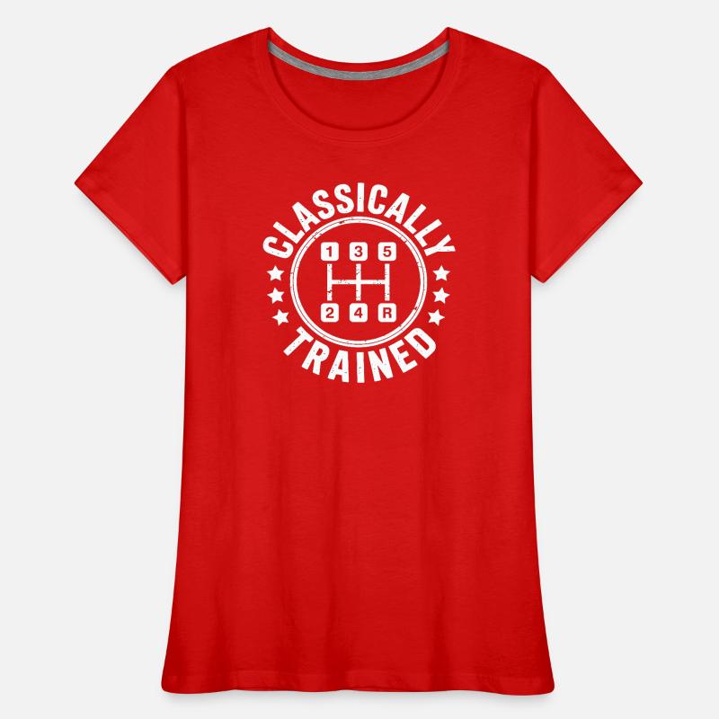 Classically Trained Auto Manual Transmission Women's Premium Organic T-Shirt