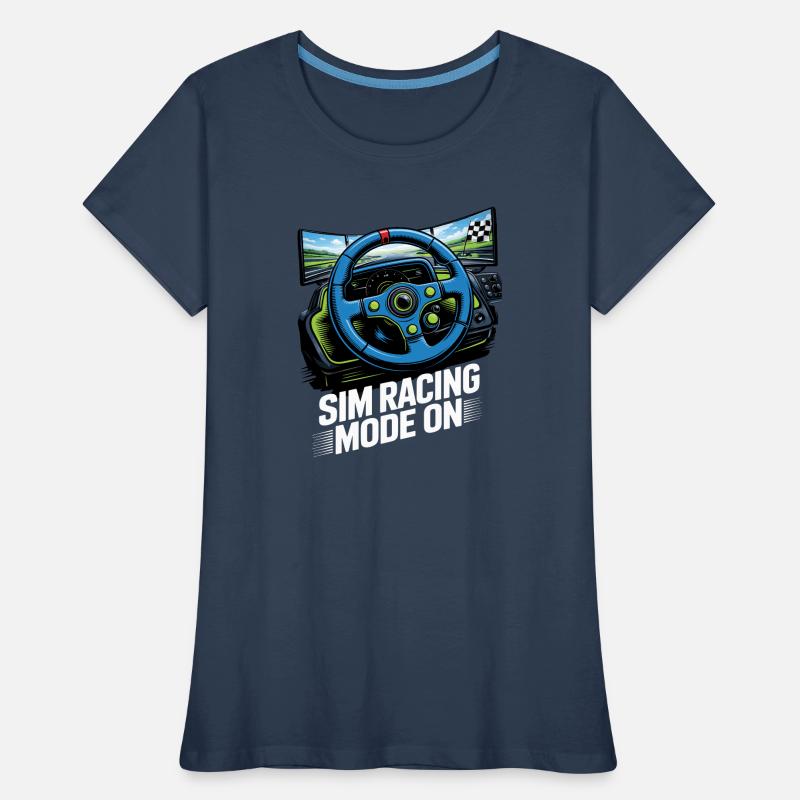Mod de simulation de course T-shirt bio Premium Femme