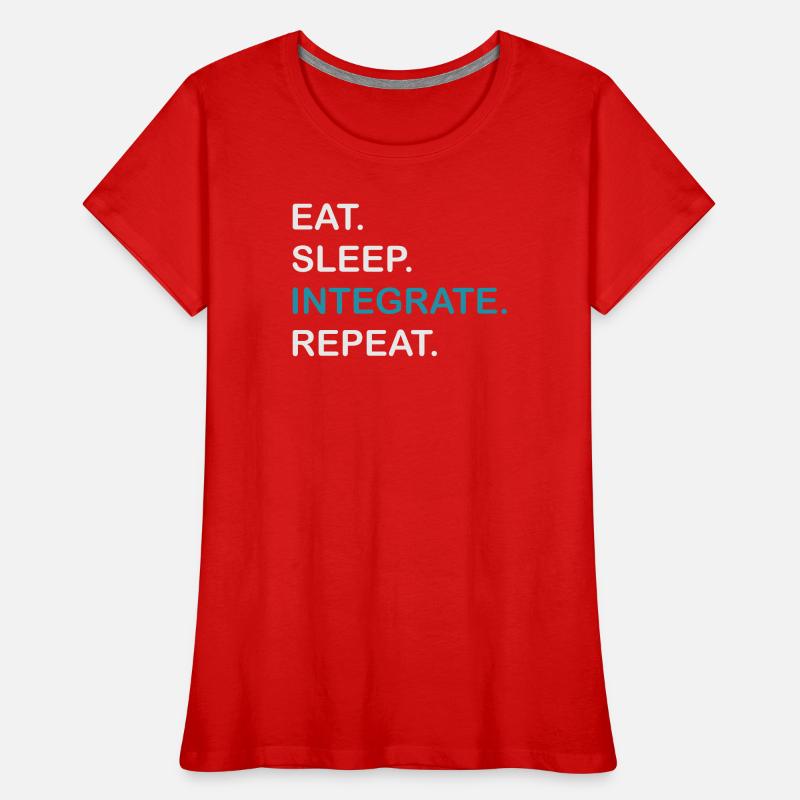 Integrate Repeat HPLC Performance Chromatography Frauen Premium Bio T-Shirt