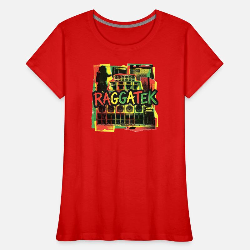 Système de son Raggatek Session T-shirt bio Premium Femme