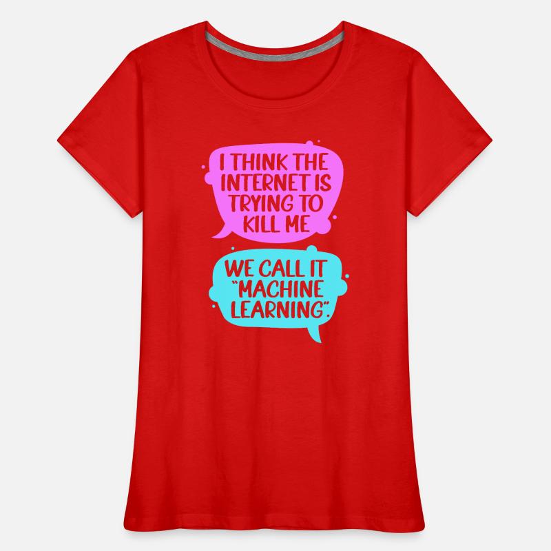 GPT Programmierer Coder Frauen Premium Bio T-Shirt