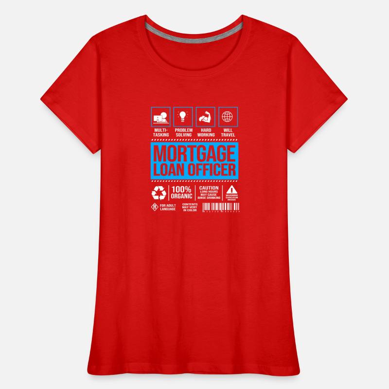 Schulden Hypothek Eigentumswohnung Frauen Premium Bio T-Shirt
