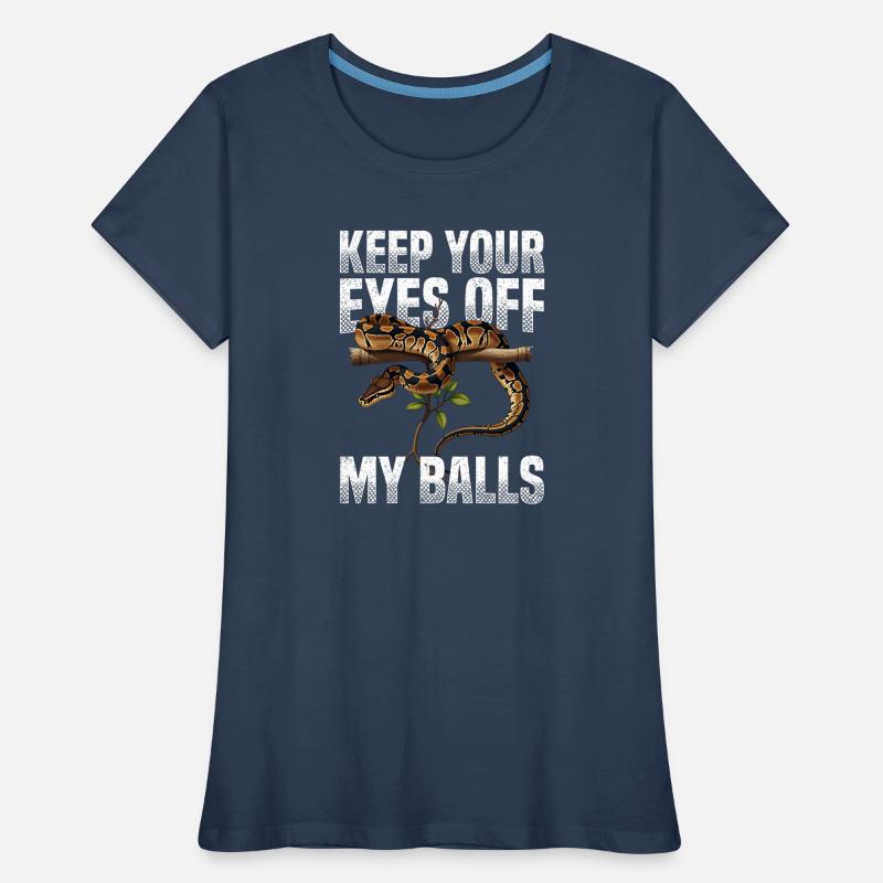 Python roi Serpents Amateurs de terrarium Python T-shirt bio Premium Femme