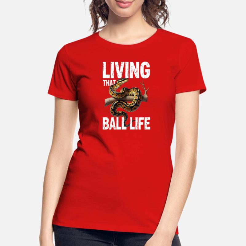 King Python Snakes Lover Terrarium Python Women's Premium Organic T-Shirt