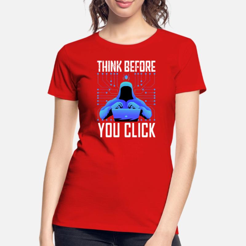 Hacker Hacker Programmeur Cybersécurité Linux T-shirt bio Premium Femme