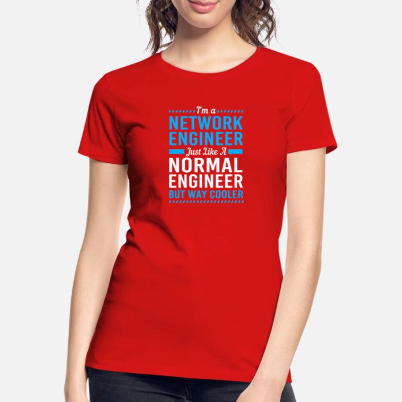 Network Computer Scientist Programmer Admin Women's Premium Organic T-Shirt