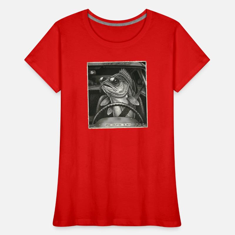 Zander Flashed Women's Premium Organic T-Shirt