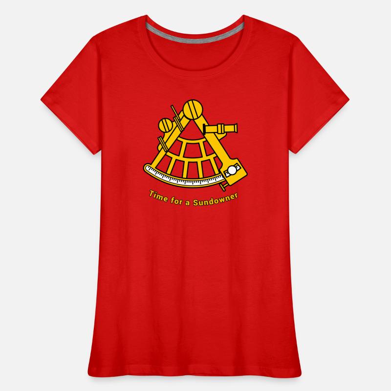 Sextant - Navigation Captain Sailing Sea Offshore Women's Premium Organic T-Shirt
