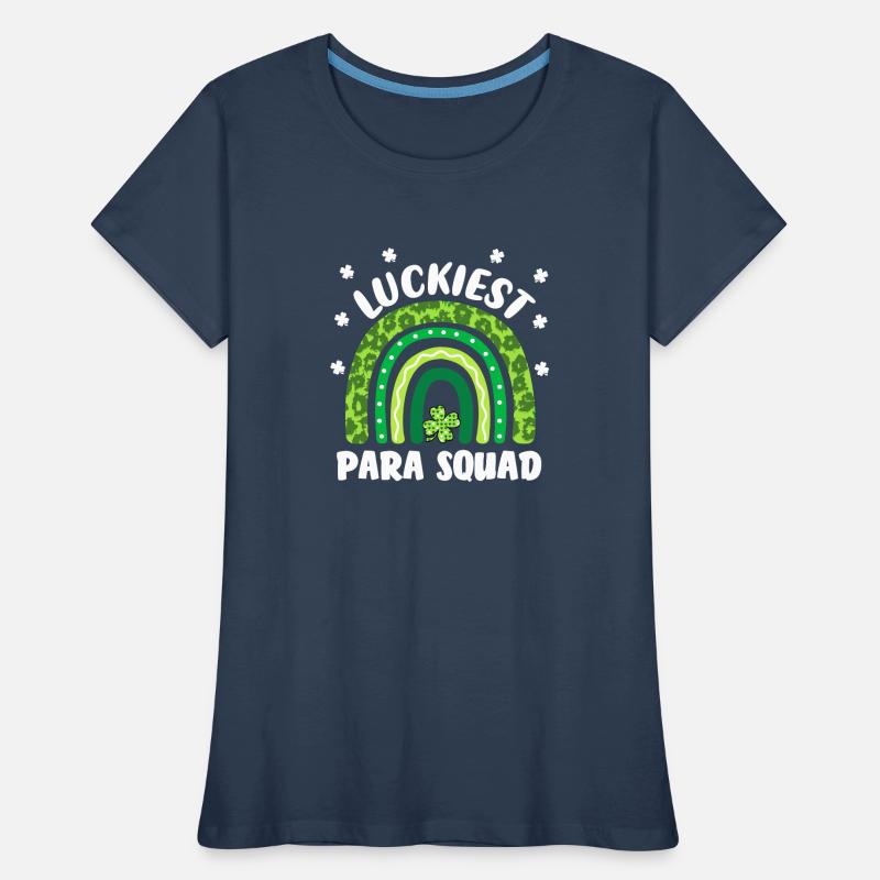 Luckiest Para Squad Women's Premium Organic T-Shirt