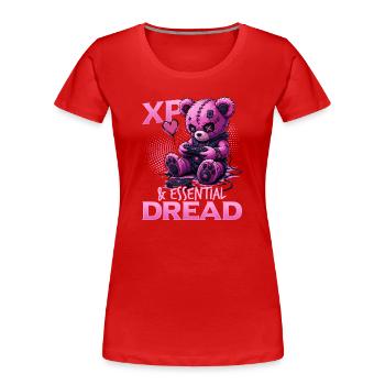 Pastel Goth Soft Goth Gaming Gamer - T-shirt bio Premium Femme - rouge - Devant - Mia (176cm)