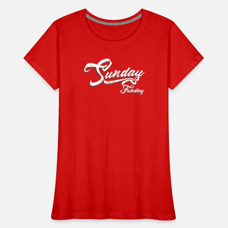 Script du dimanche Funday Néon T-shirt bio Premium Femme