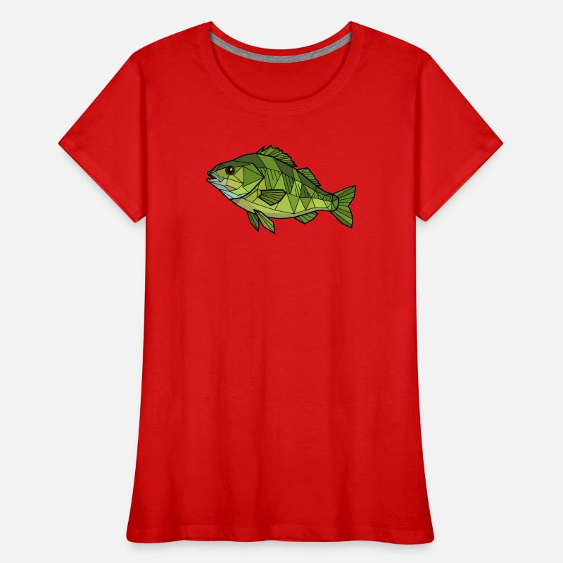 Geometric Perch Low Poly Women's Premium Organic T-Shirt